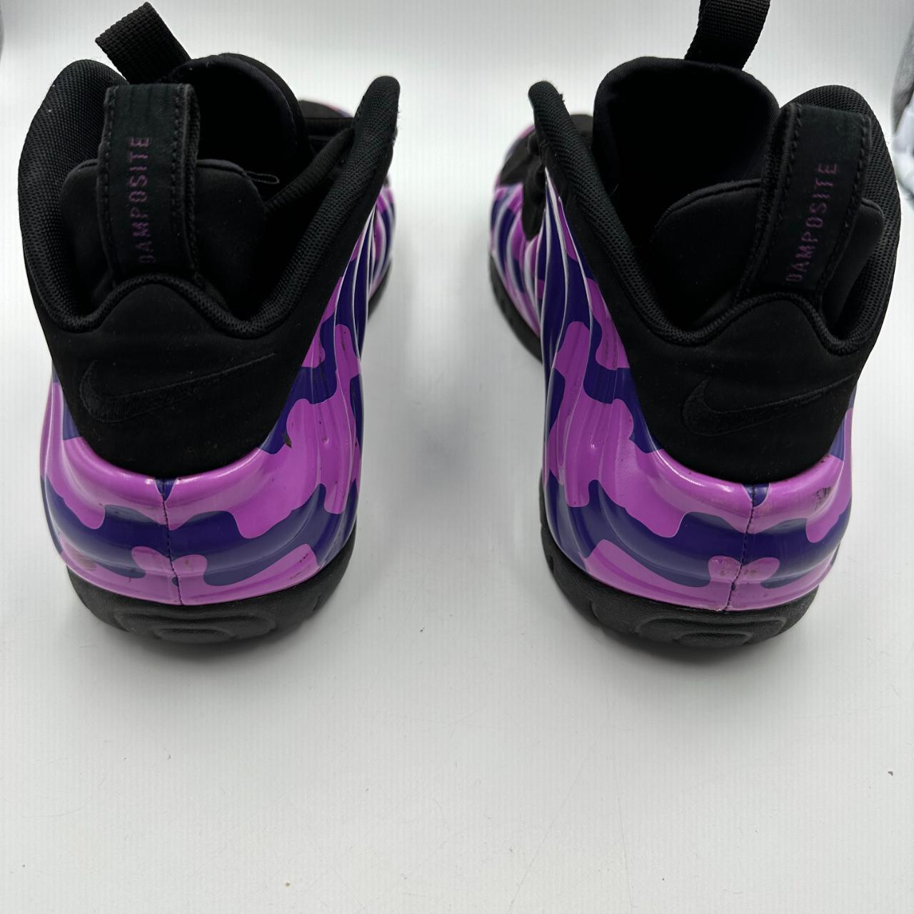 Nike Air Pro Little hotsell Posite Size 7Y Purple Camo Unisex Sneakers