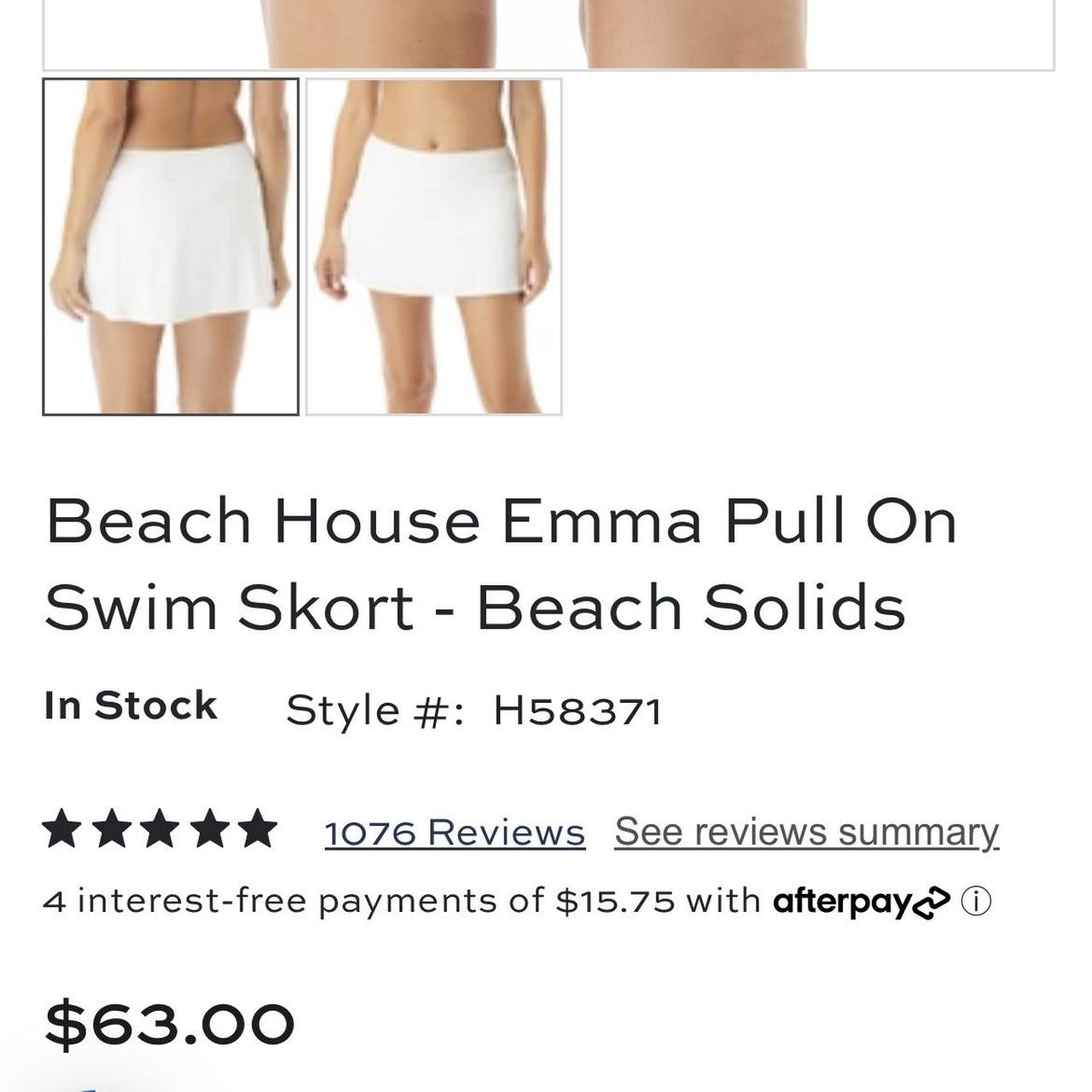 Beach house swim skort deals