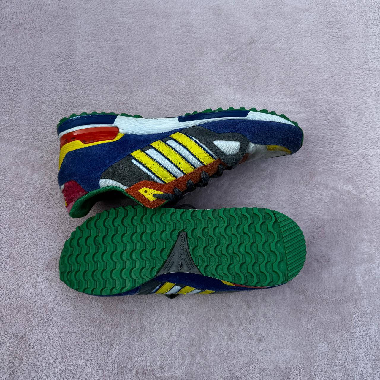 RARE FIND VINTAGE ADIDAS ZX750 MULTI COLOR MENS. Depop