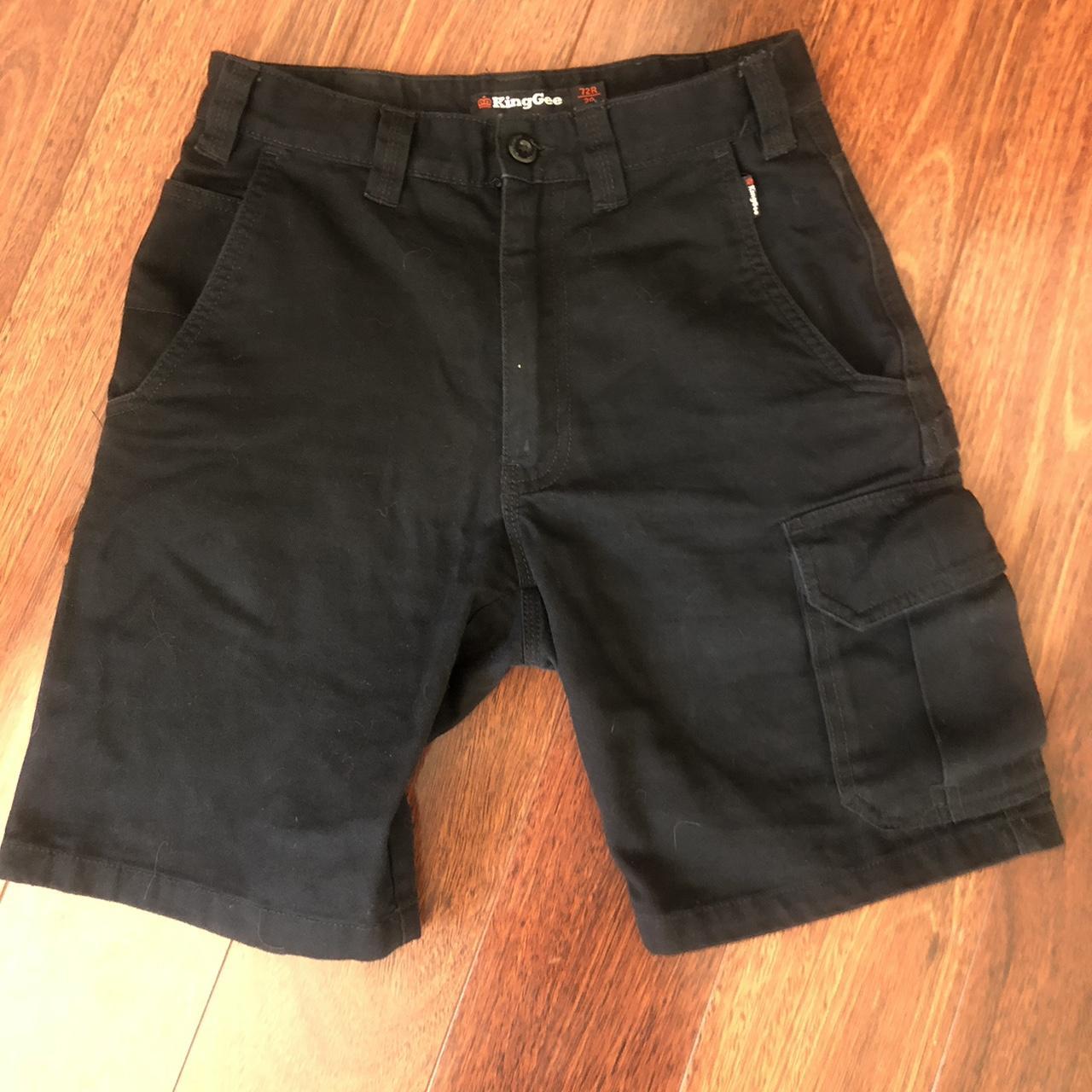 King Gee Cargo shorts/jorts - 6-8 Fits lowrise on a... - Depop