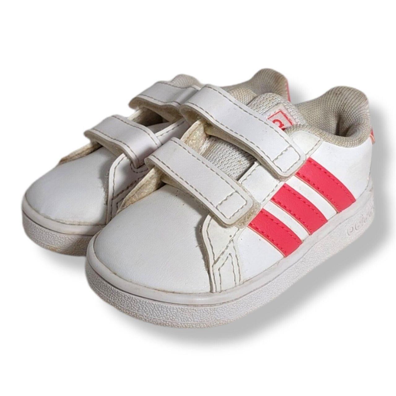 Adidas Toddler Size 4K Grand Court l Shoes White. Depop