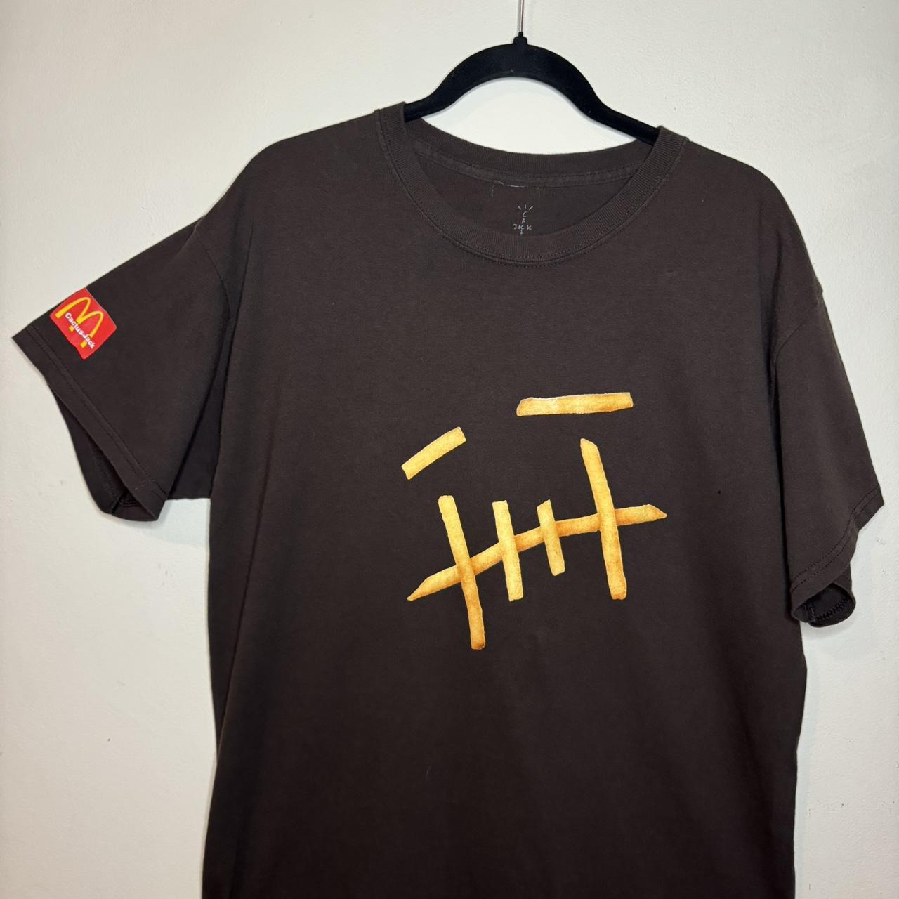 Travis Scott x McDonald's Fry II T-shirt | Depop