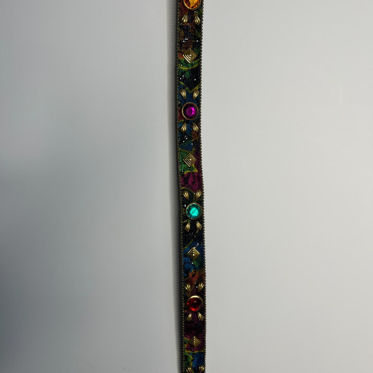 Source Unknown Women's Belt - Blue/Multi – Bejewe… - image 6