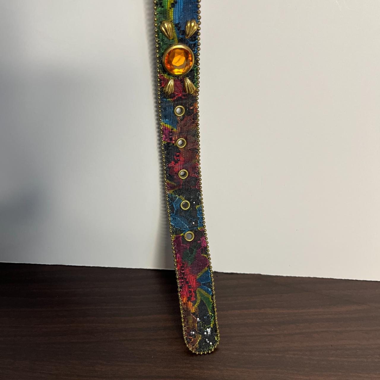 Source Unknown Women's Belt - Blue/Multi – Bejewe… - image 5