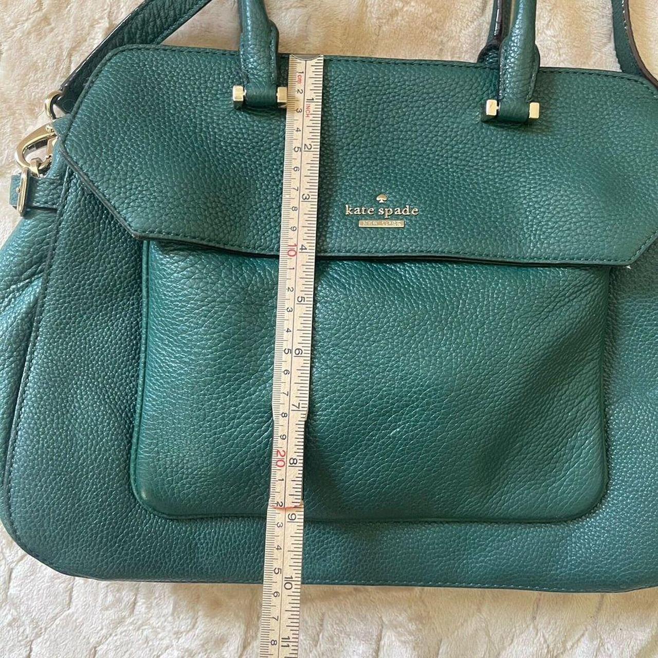 KATE SPADE BOXWOOD sold ROAD AUBREY HANDBAG BLUE LEATHER SATCHEL-Crossbody