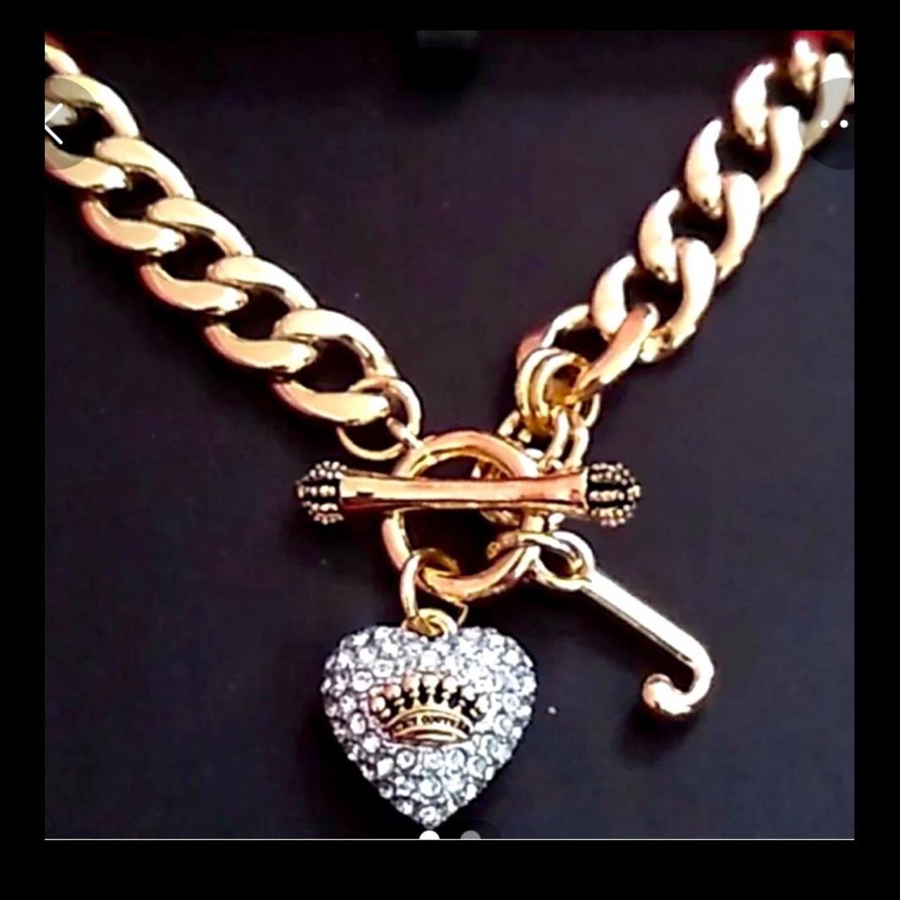 Y2K Juicy Couture Toggle selling Link Necklace