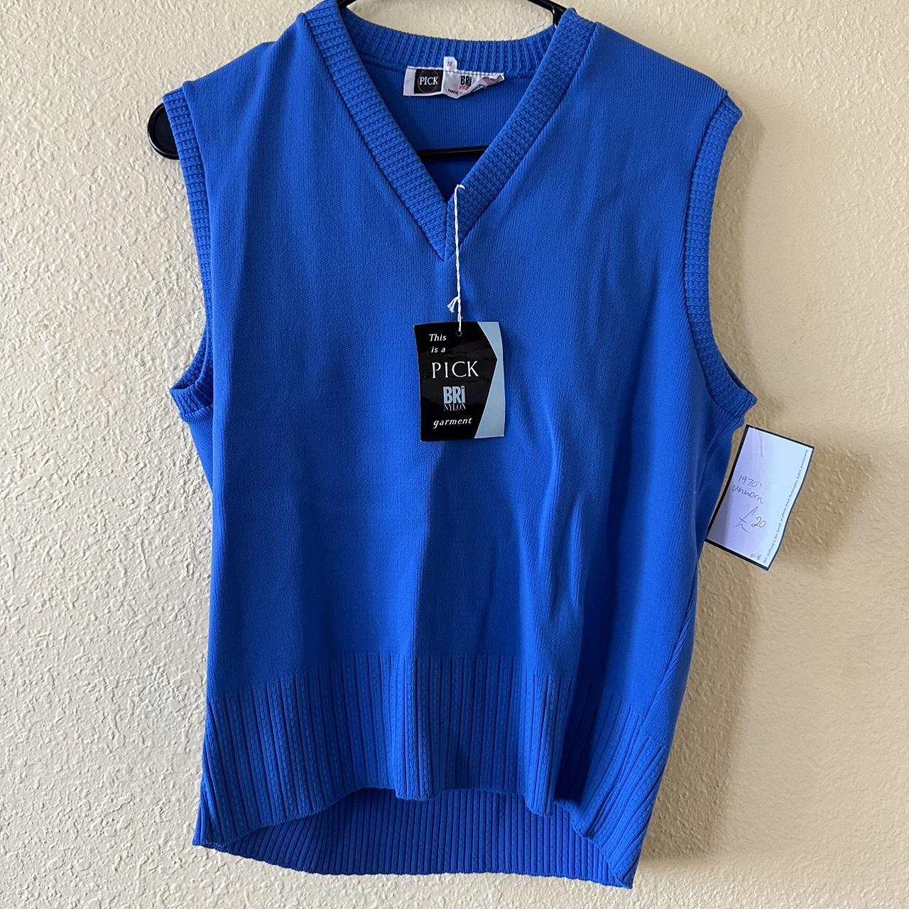 Royal blue sale sweater vest