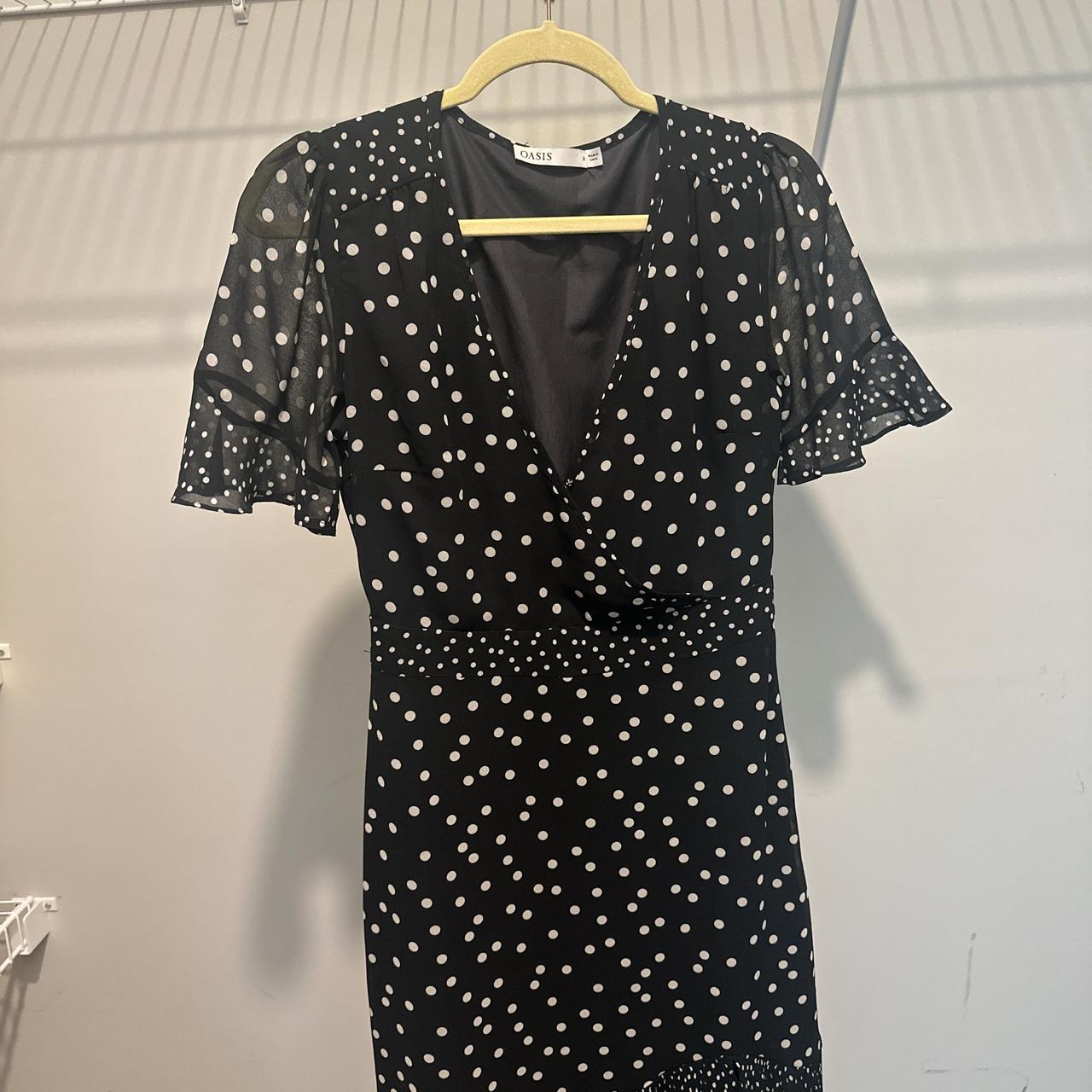 Womens Dresses Oasis Polka Dot Dress Ladies Wear Oasis Ladies