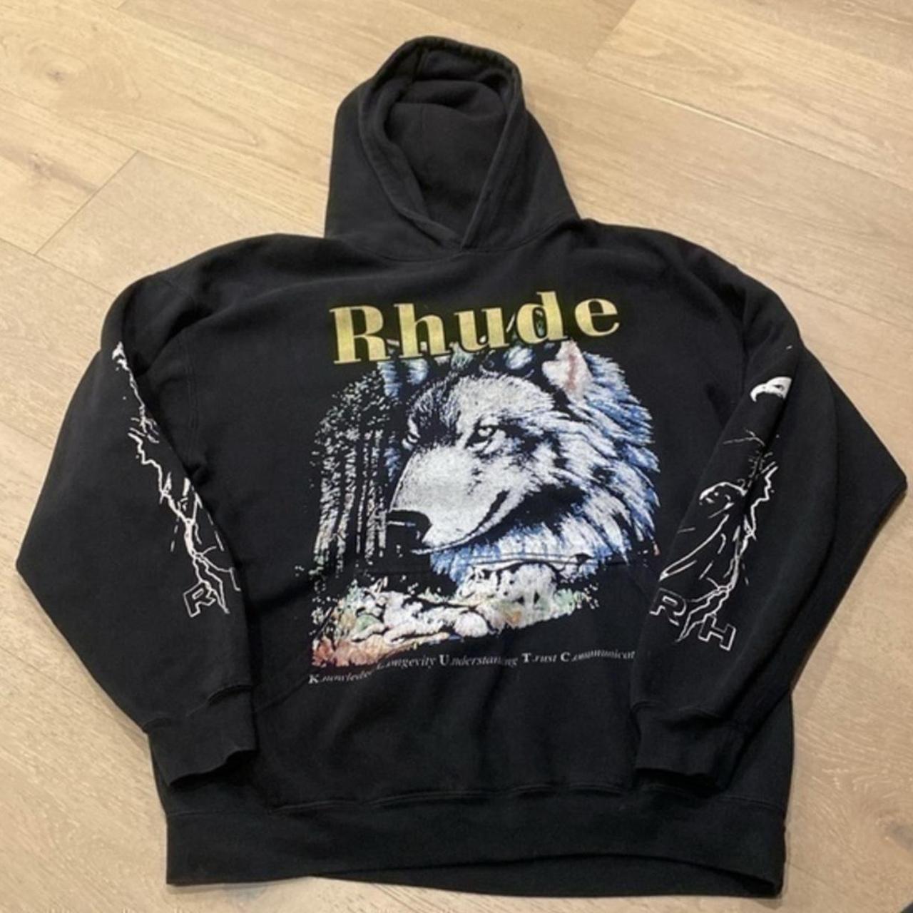 Rhude wolf hoodie sale