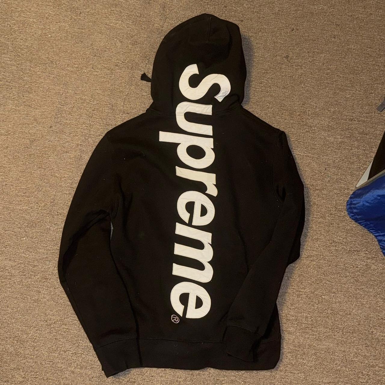 Supreme cross-box-logo-hoodie - Depop
