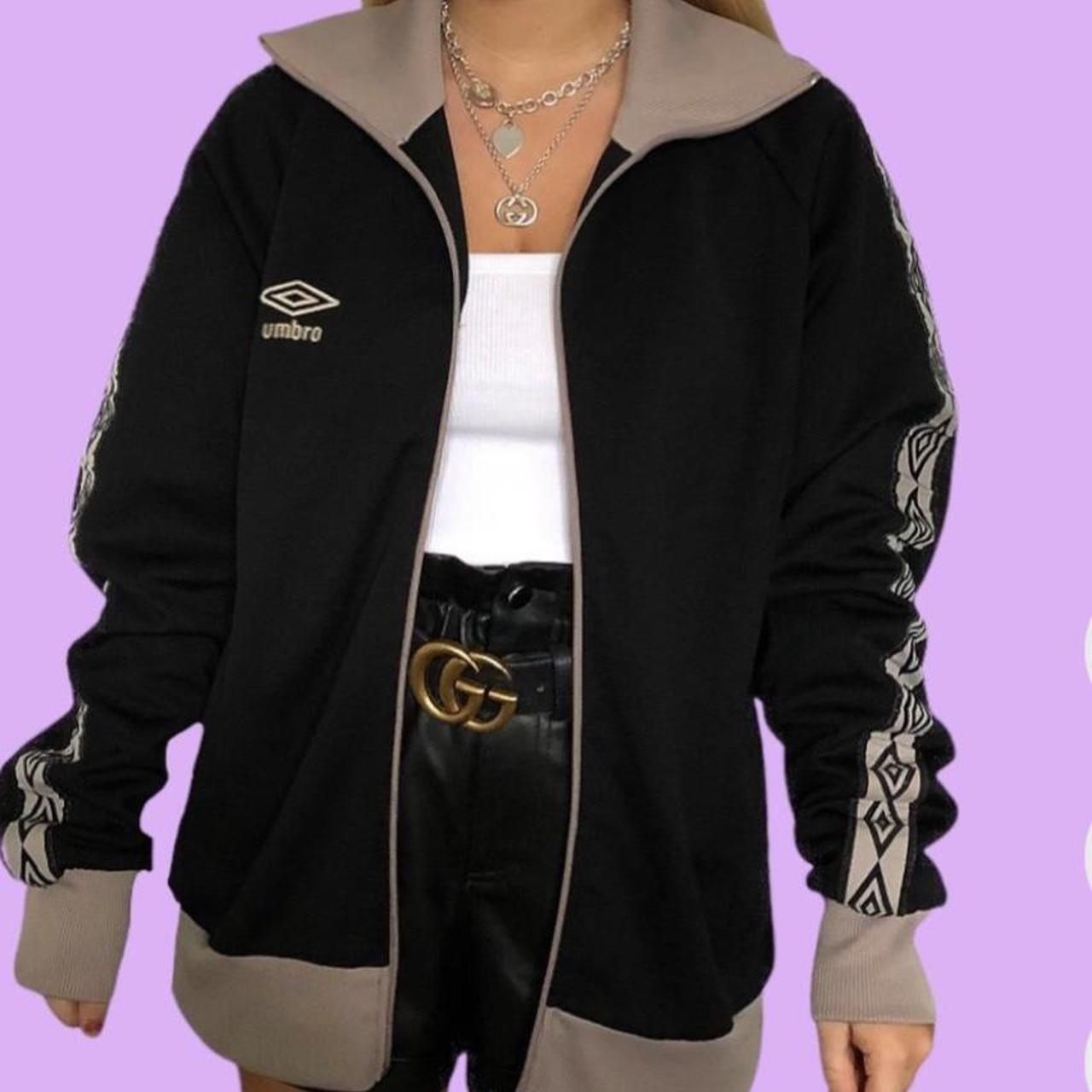 Vintage Umbro jacket Rare vintage 90s Umbro black... - Depop
