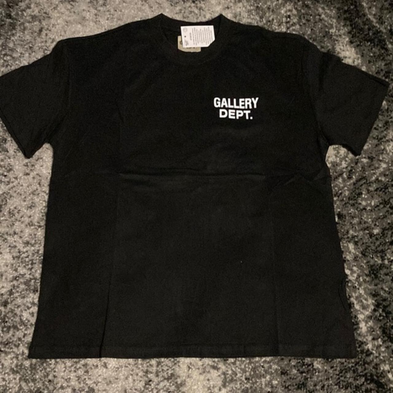 GALLERY DEPT. ブラックTシャツ GALLERY DEPT(ギャラリー デプト) プリントTシャツ ブラック