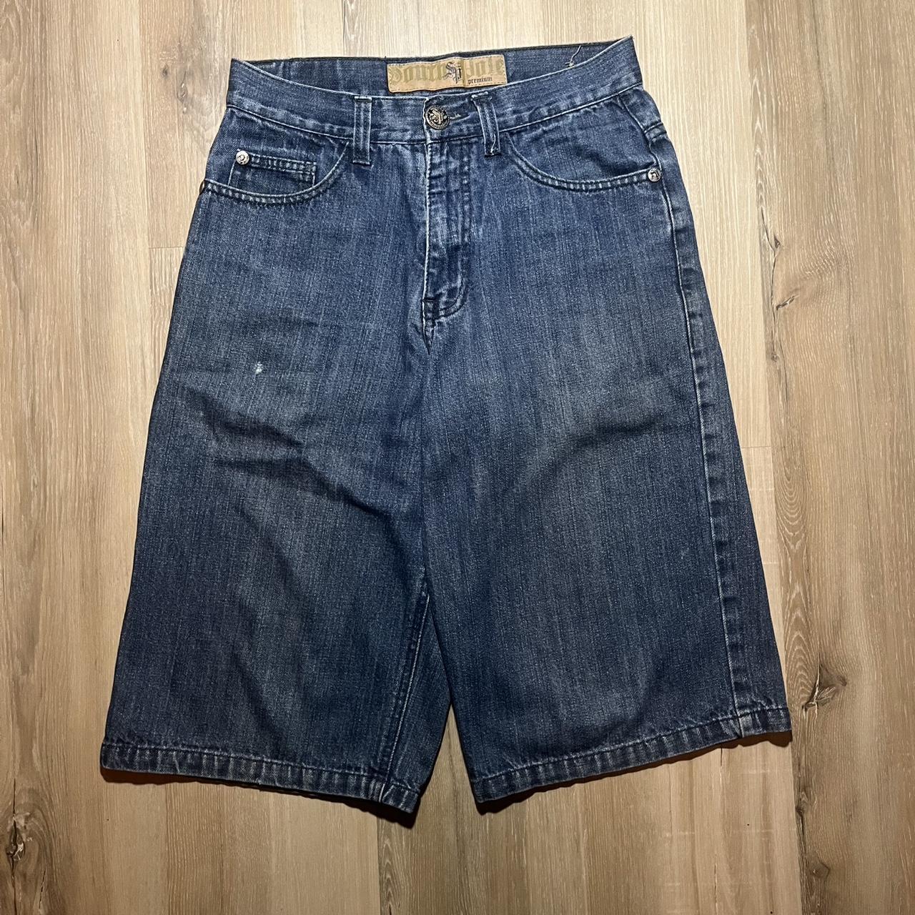 Super dope baggy South Pole jorts with a crazy y2k... | Depop