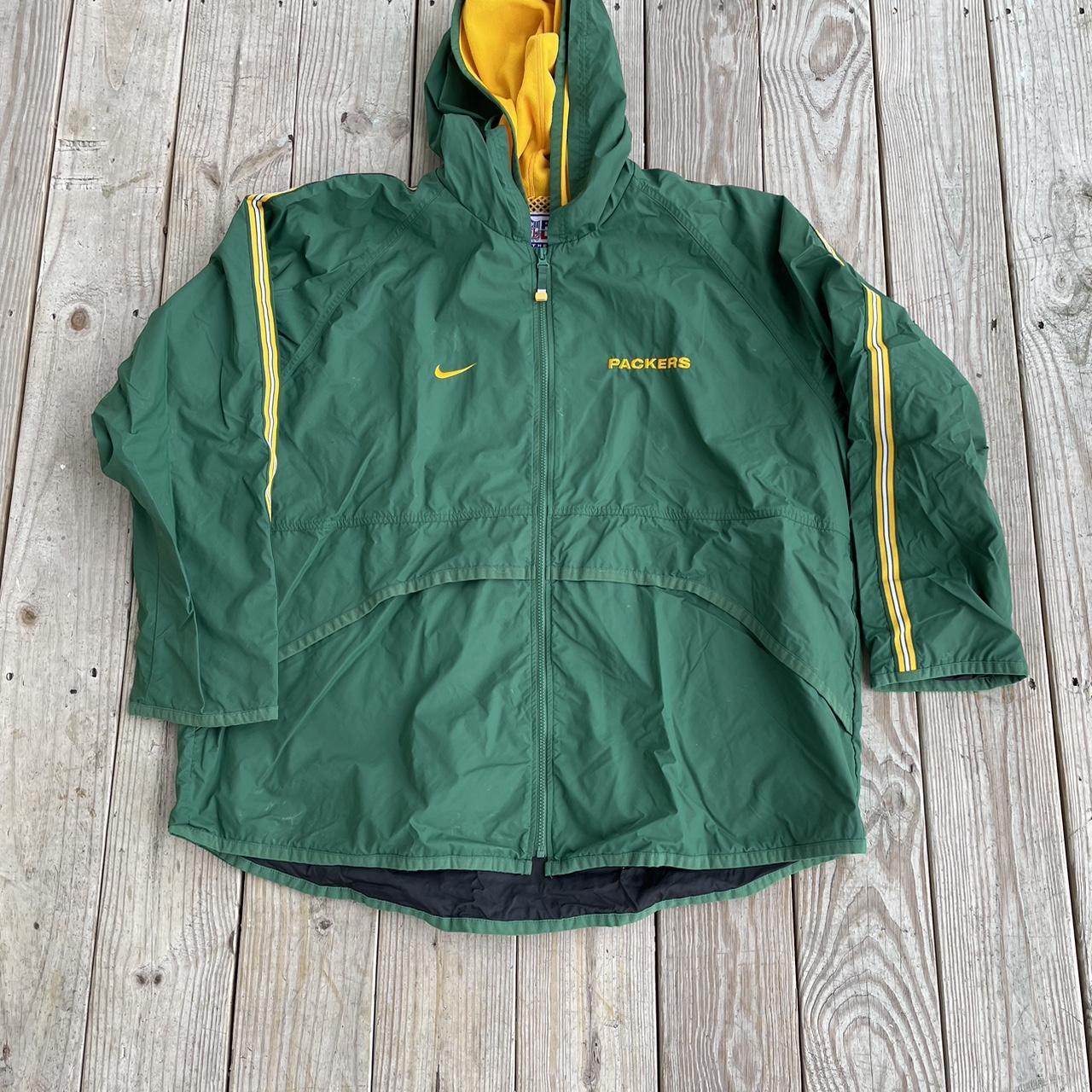 packers rain jacket