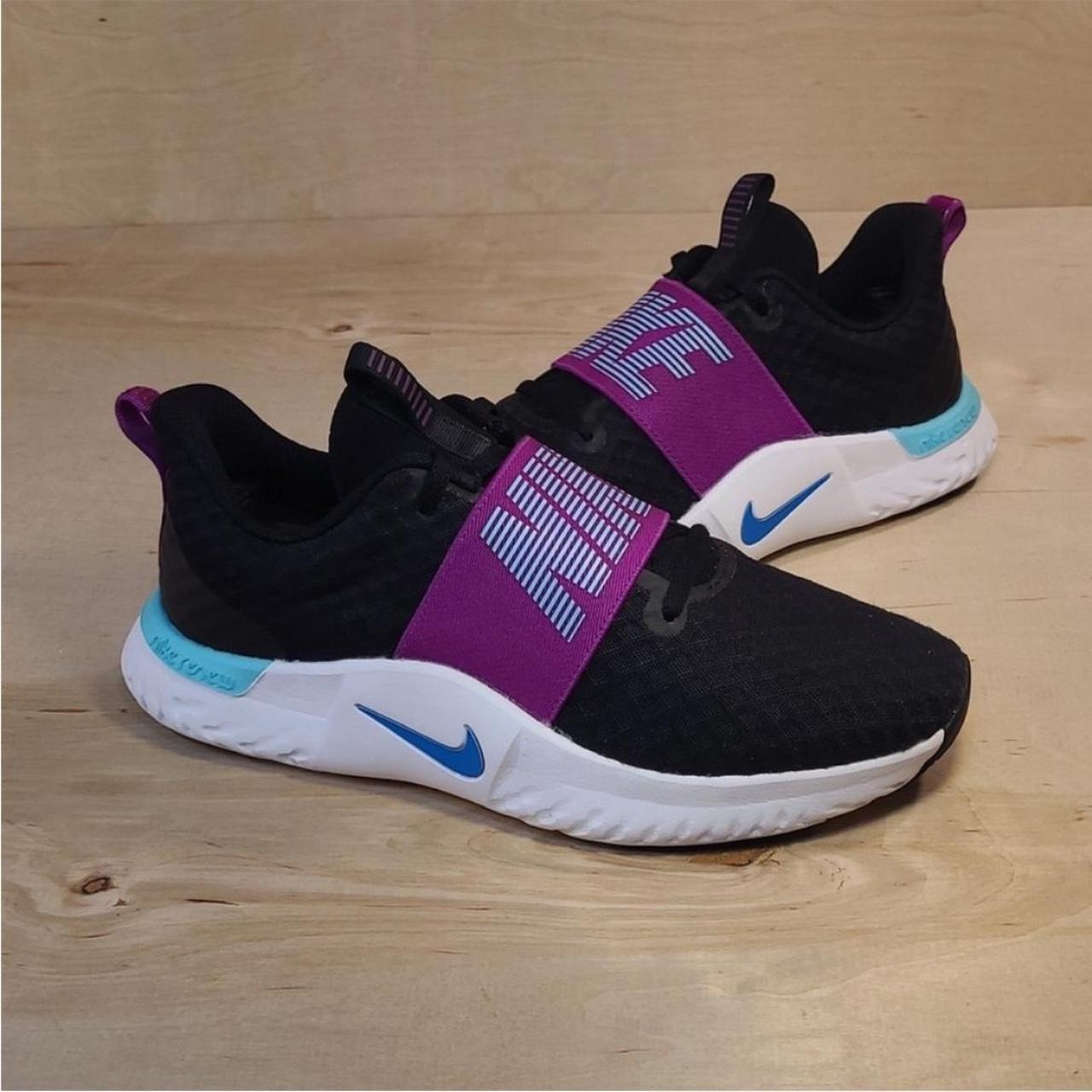 Nike black and purple trainers online