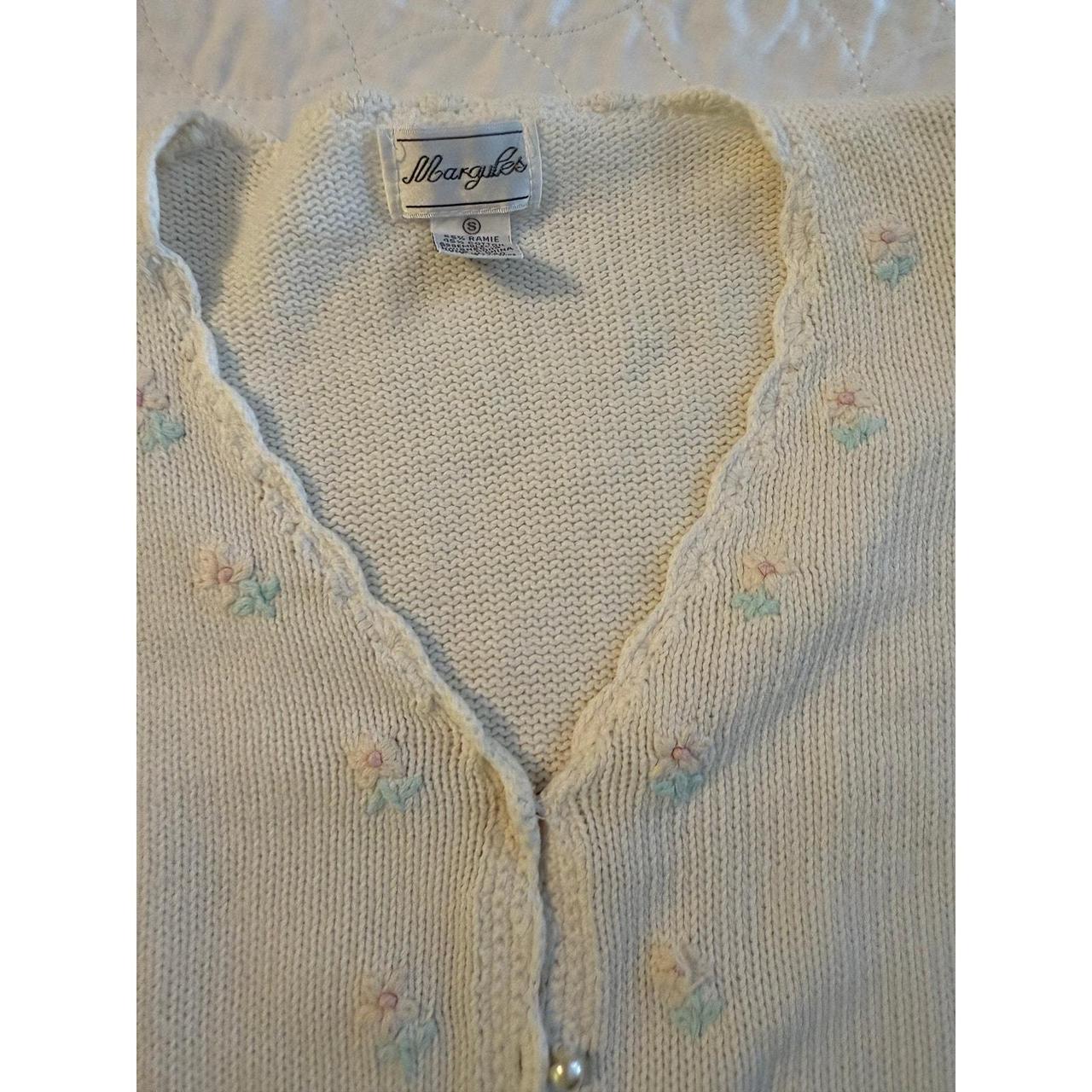 Source Unknown Women's Sweater - Cream - S – Appr… - image 6