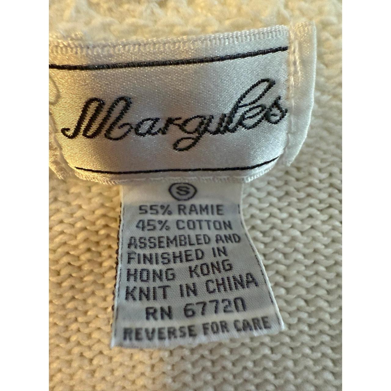 Source Unknown Women's Sweater - Cream - S – Appr… - image 3