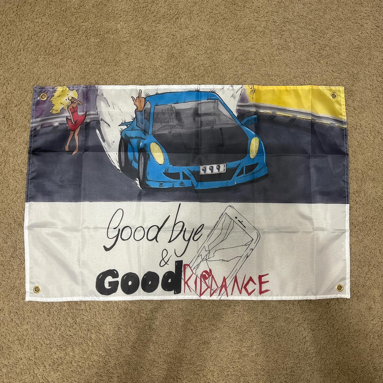 Juice WRLD goodbye and good riddance flag 2x3 #Music... | Depop