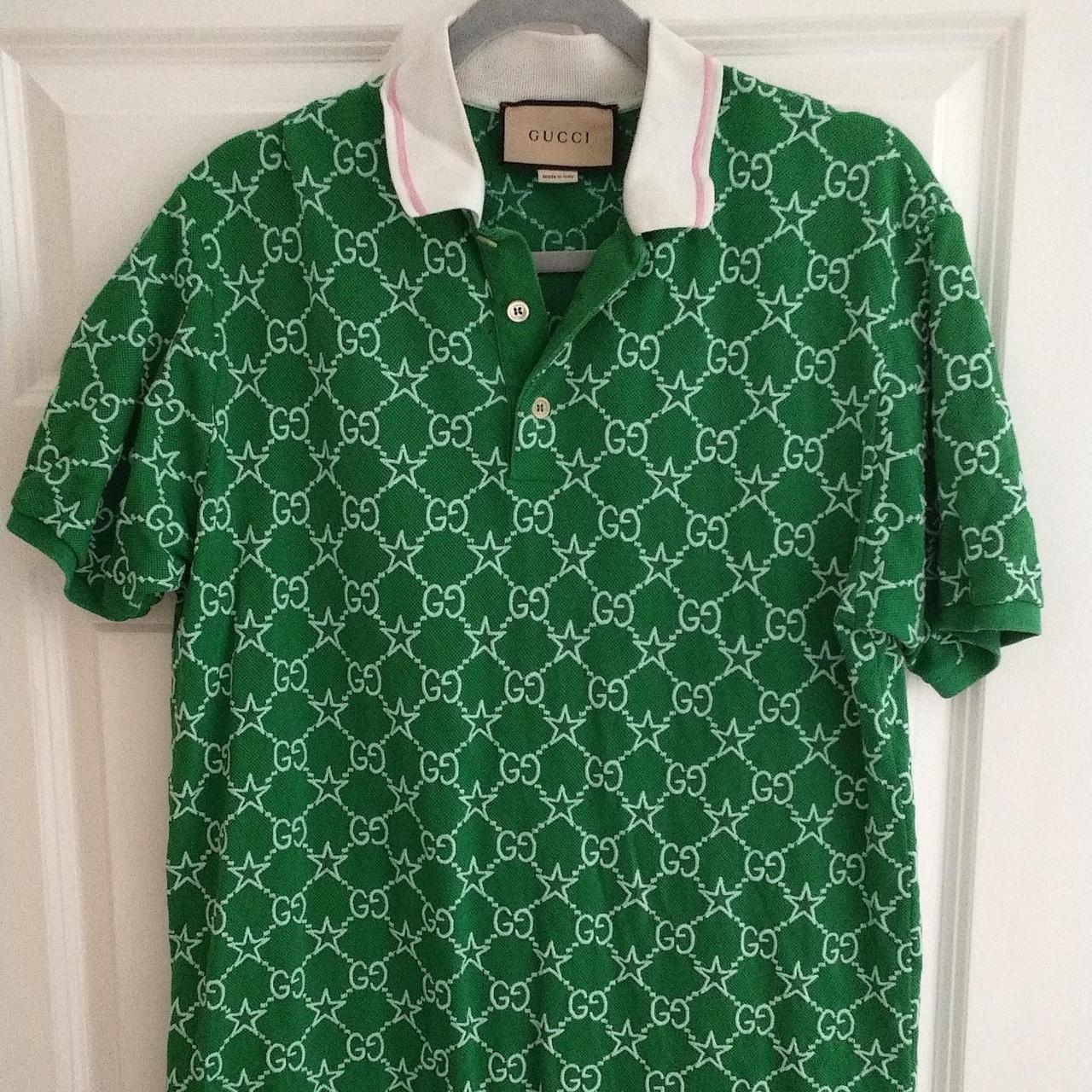 gucci polo green