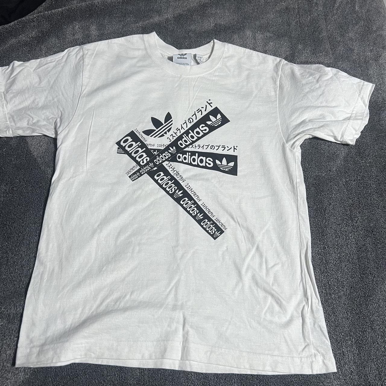 Adidas t shirt chinese writing online