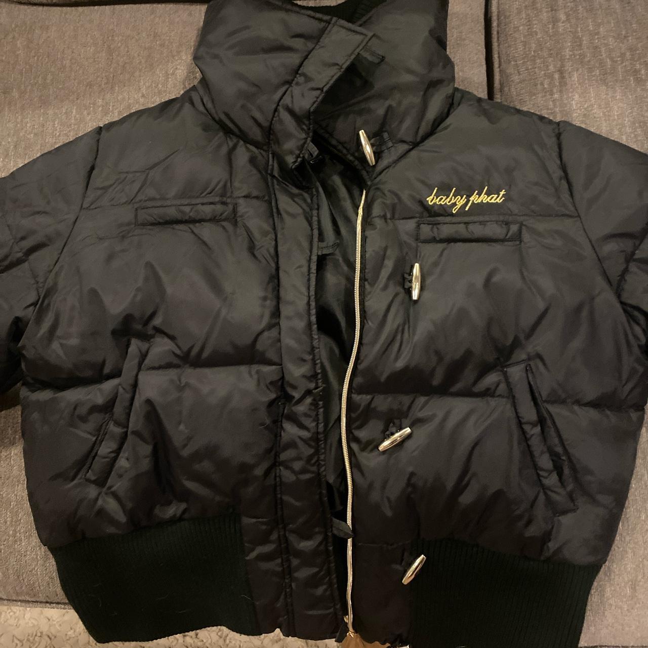 Vintage baby phat puffer! Super cute detailing on... - Depop