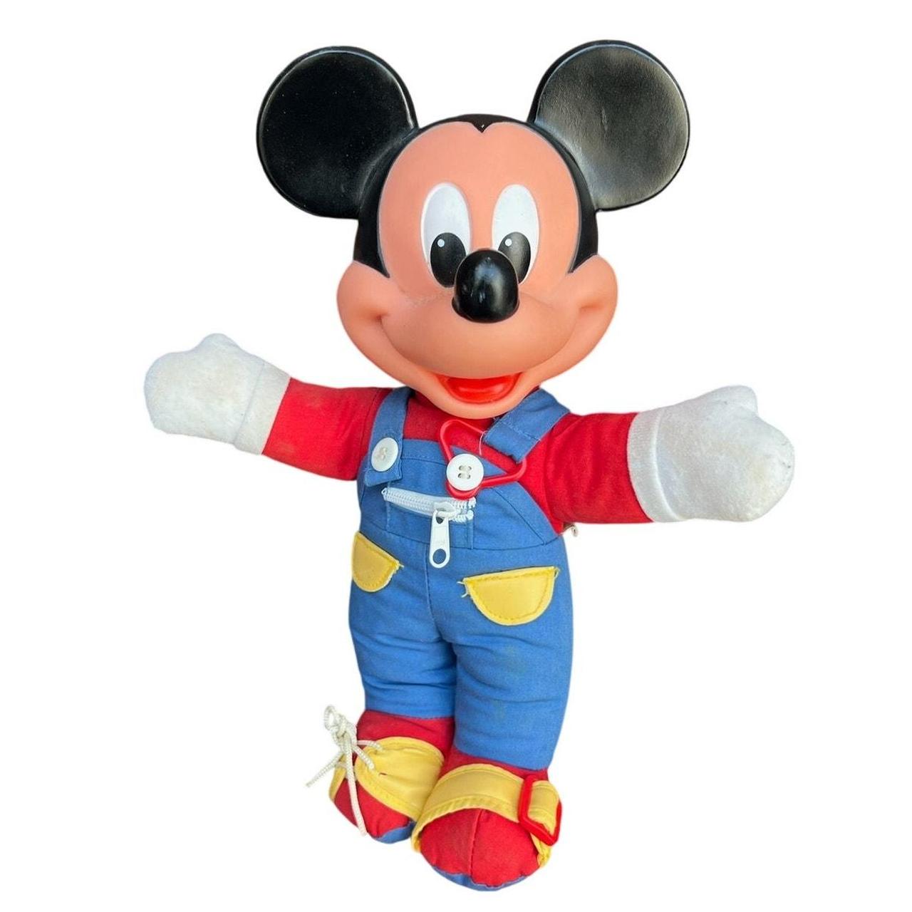 Vintage Mickey Mouse Learn To Dress Me 1989 Depop