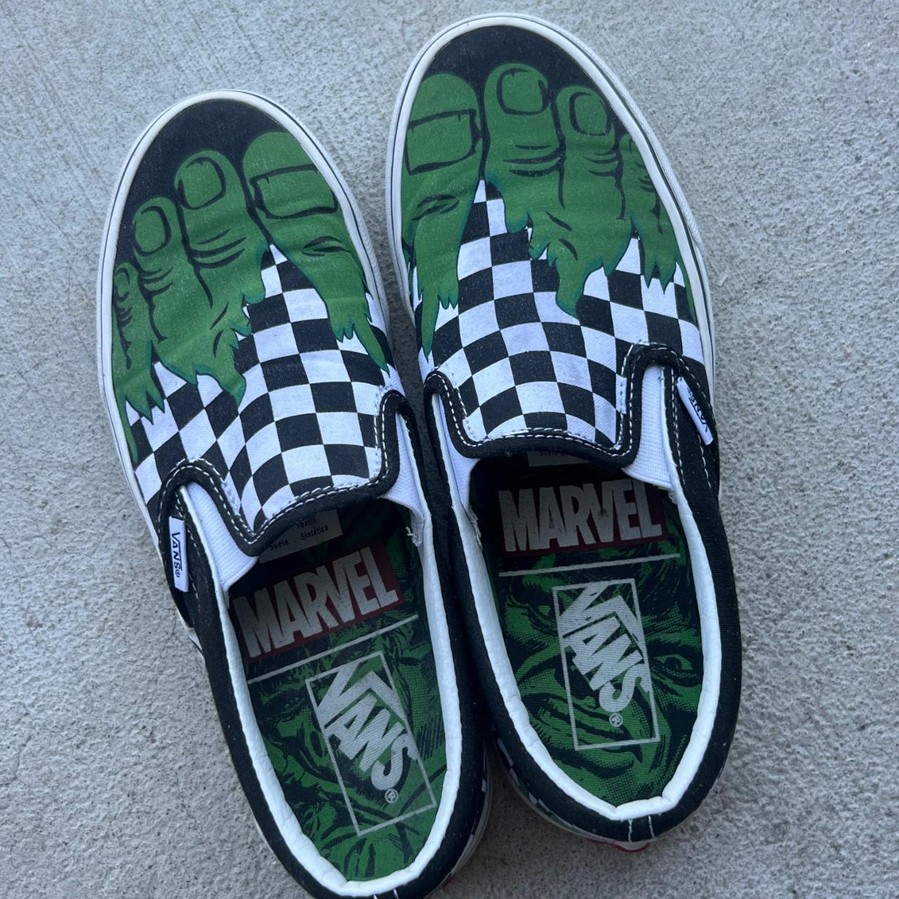 Limited Edition Marvel X Vans The Hulk Depop