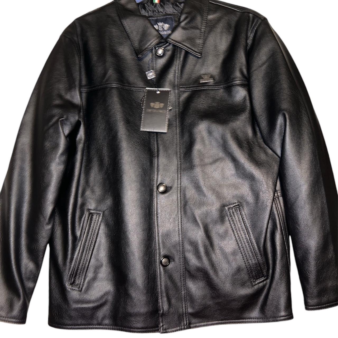 Emporio Collezione Men’s Jacket Leather Jacket hotsell