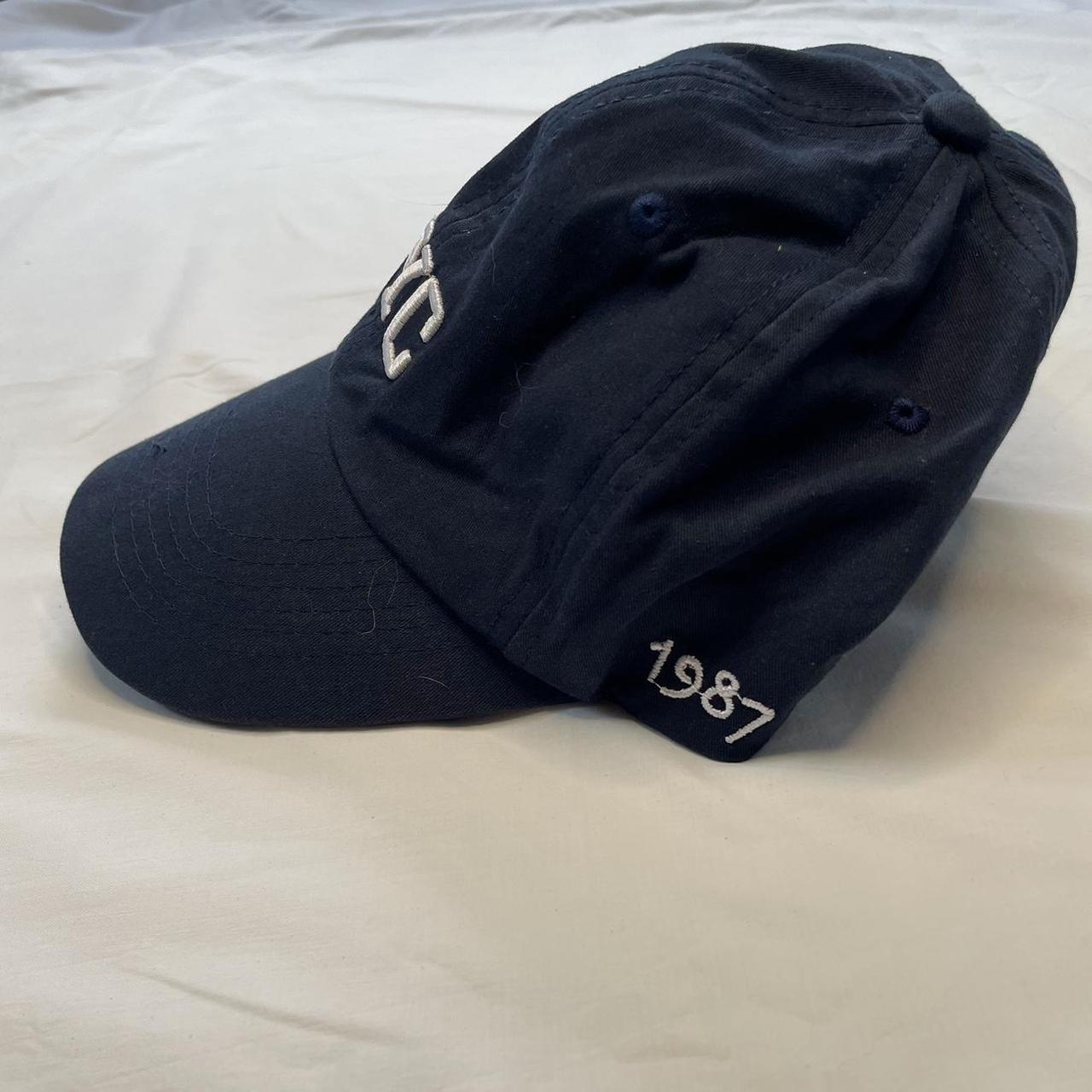 NYC Navy blue hat. 1987. Worn Comfy & good for any | Depop