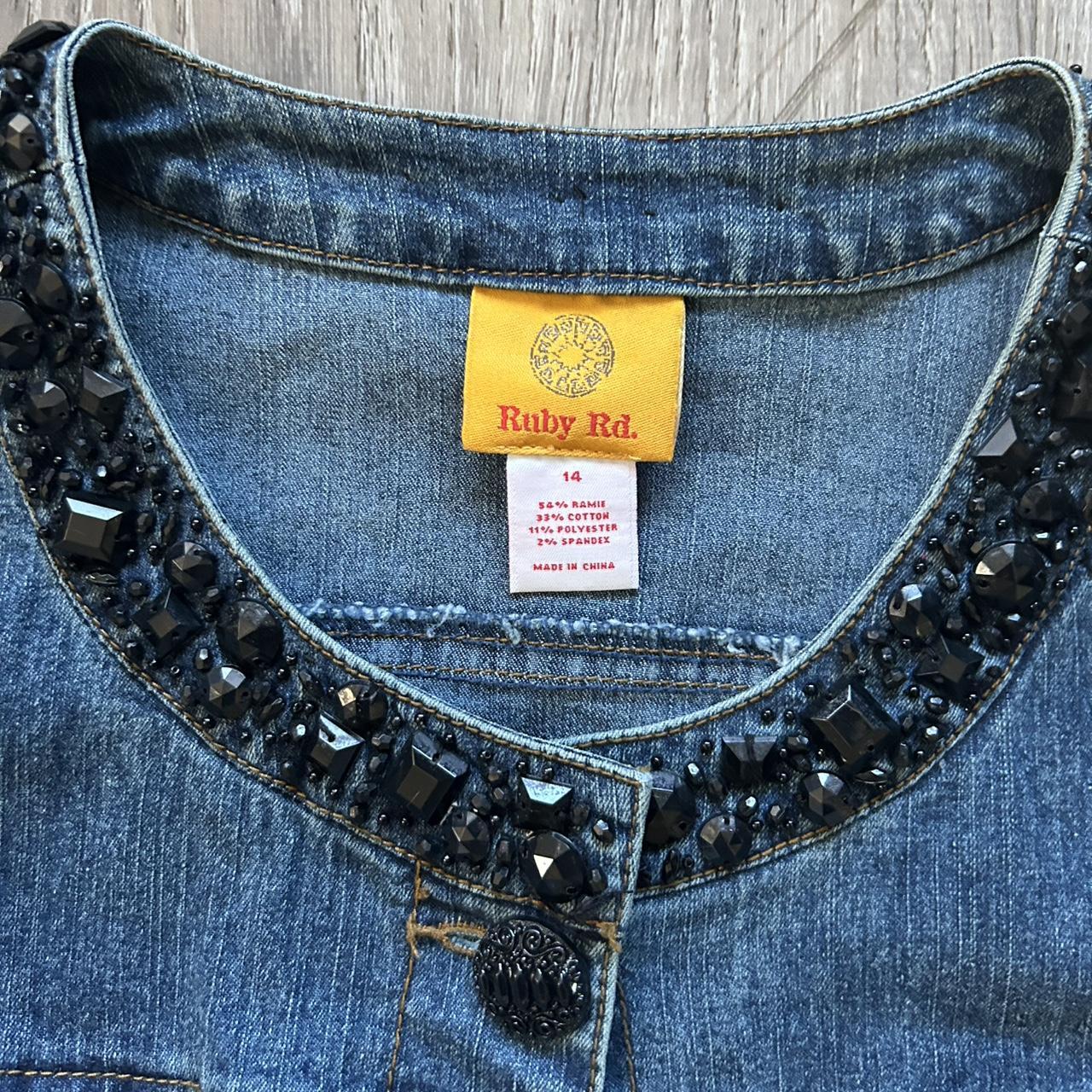 Ruby Rd. Women's Jacket - Blue/Navy - M – Ruby Rd… - image 3