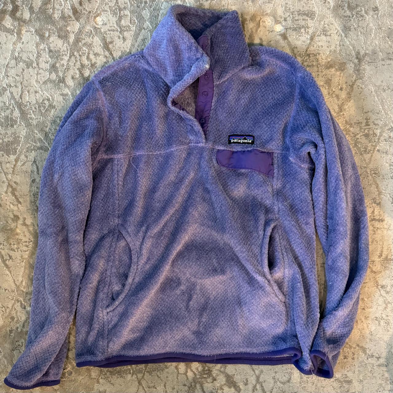 Light purple patagonia fleece hotsell