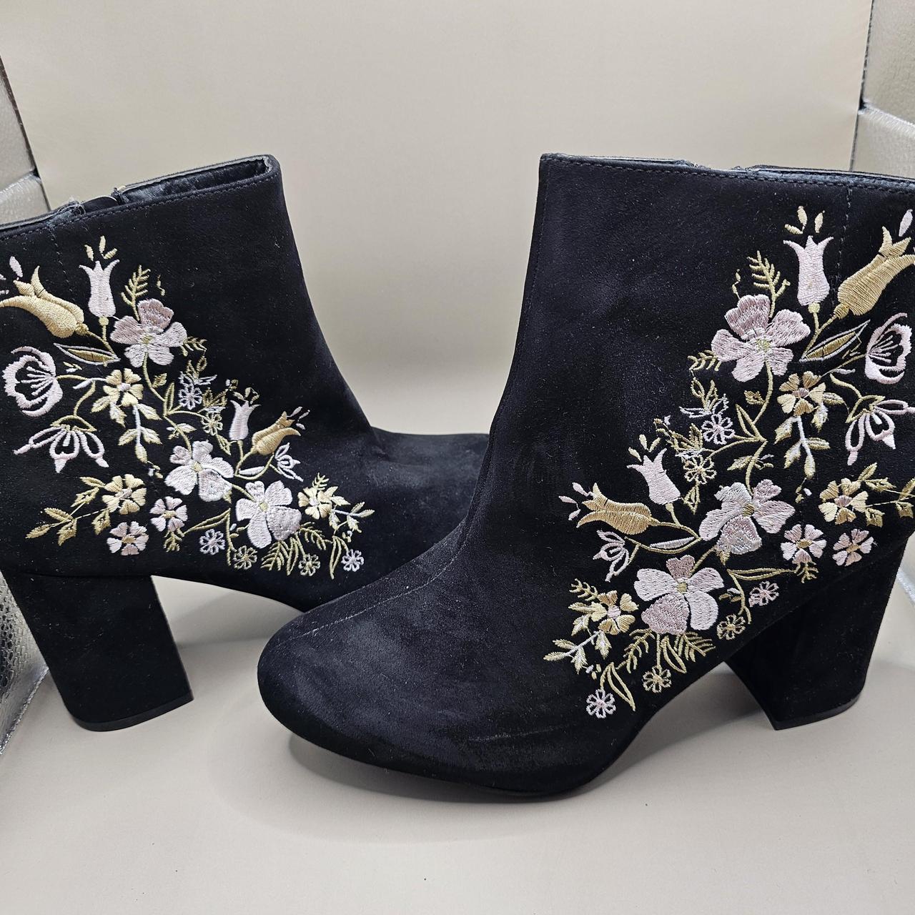 Justfab floral boots hotsell