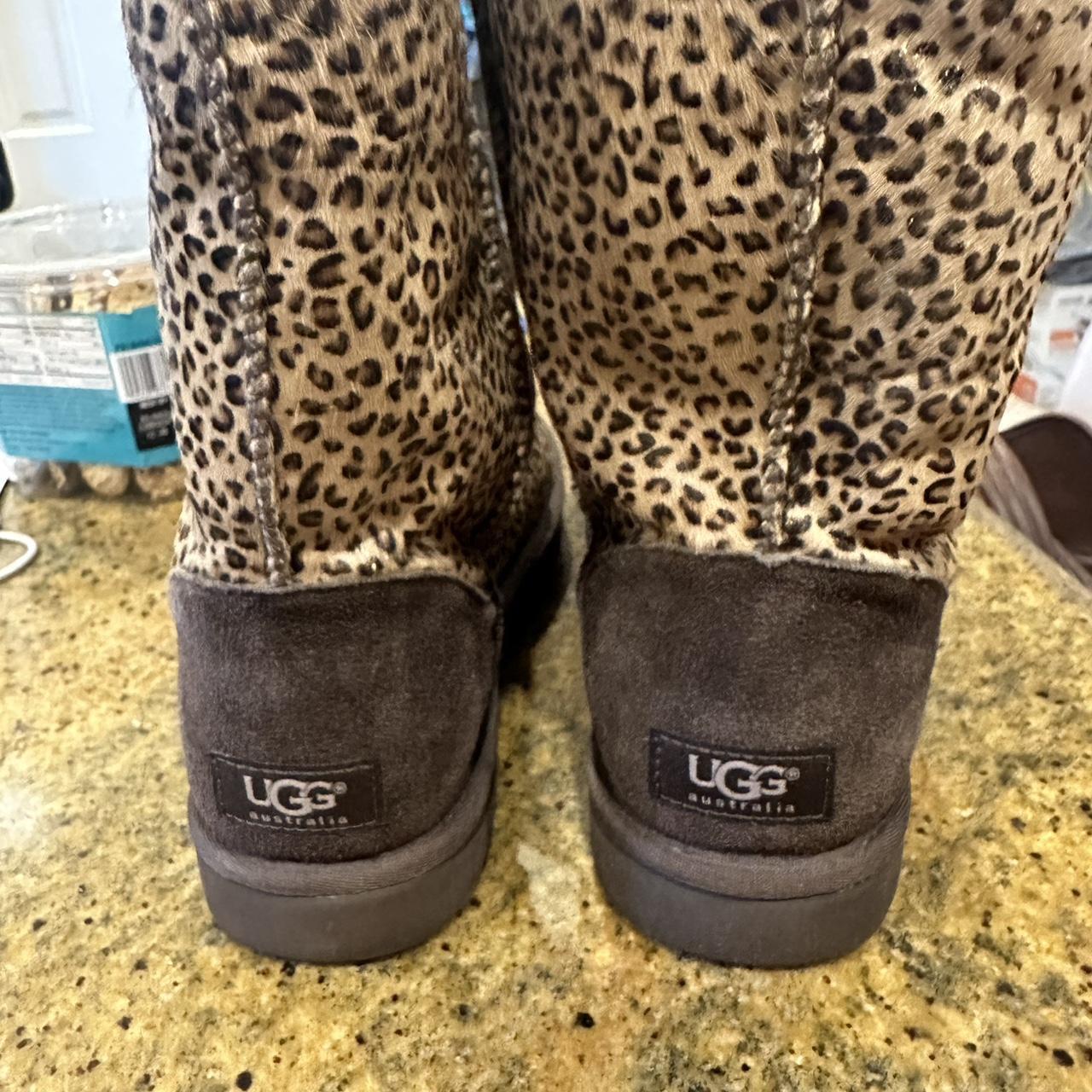 leopard print ugg boots