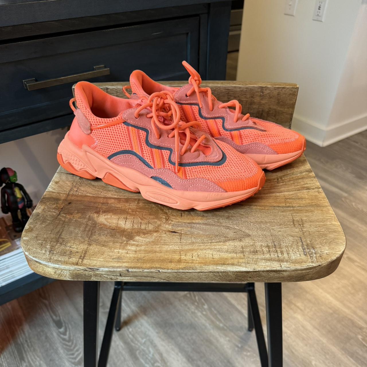 Adidas Ozweego Bold Orange Sneakers Size 8.5 No. Depop