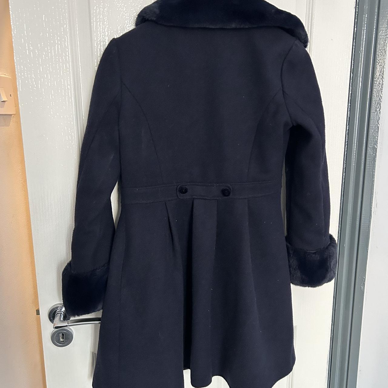 Navy coat from jasper conran It s a quality coat. Depop