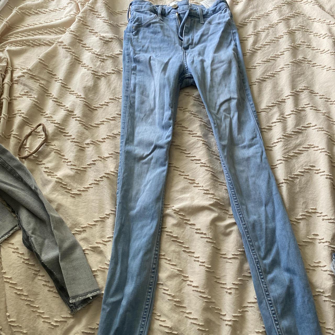 hollister size 00 skinny jeans Depop