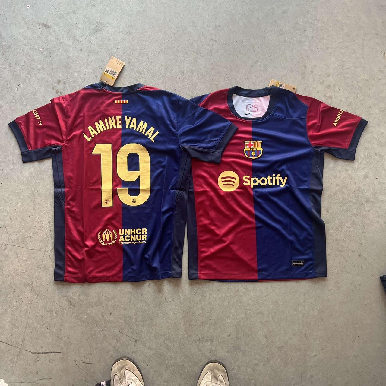Lamine Yamal home Barcelona 24/25 jersey #y2k... - Depop