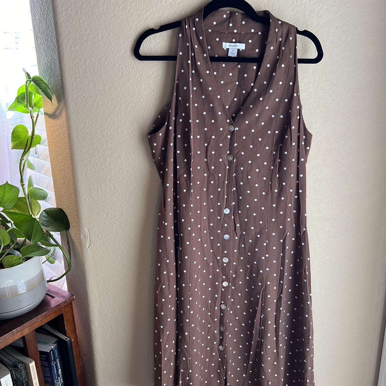 Dress barn polka dot dress best sale