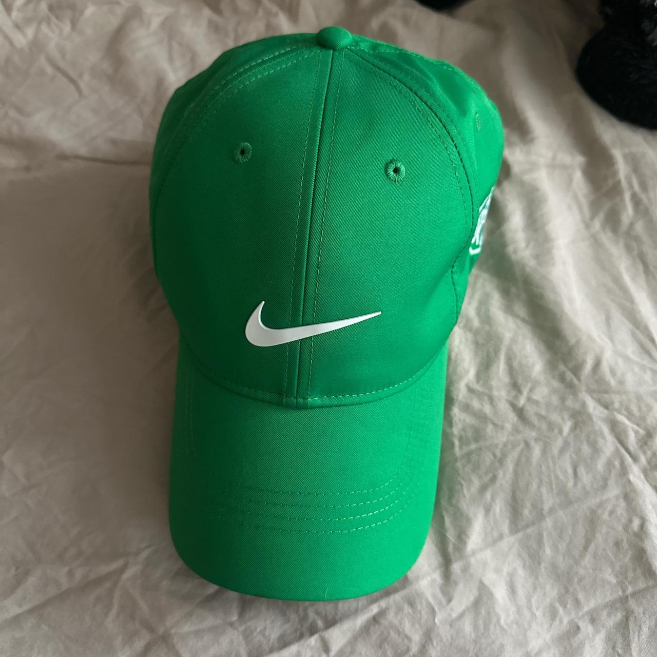 nike golf hat green