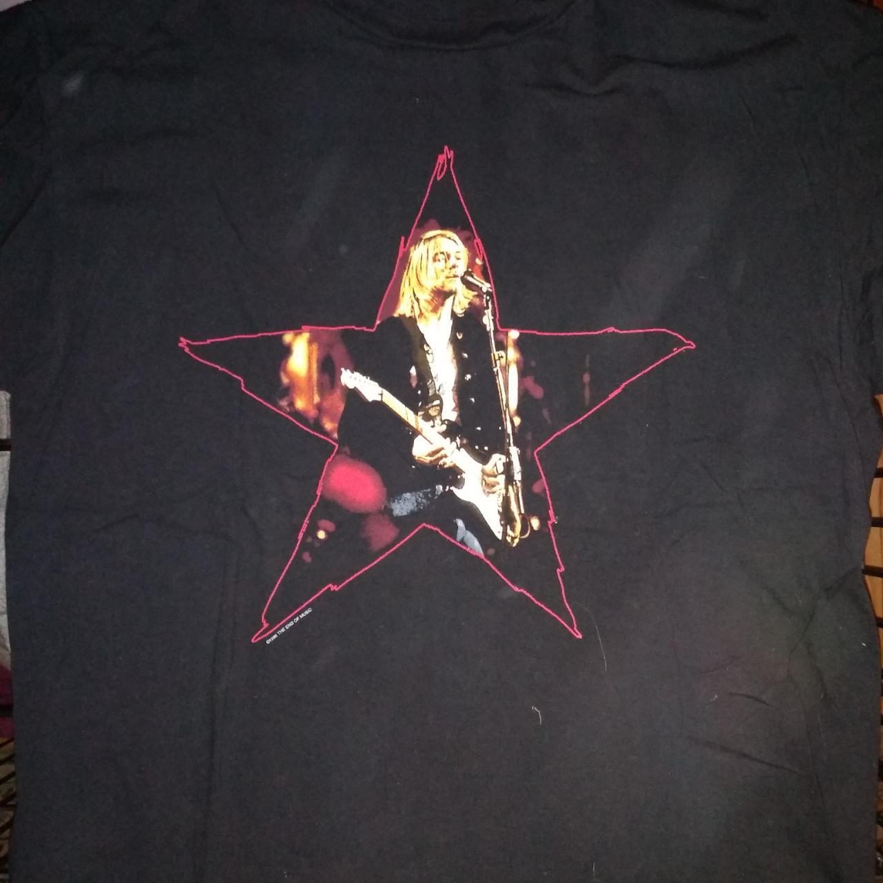 KURTCOBAIN '96 THE END OF MUSIC STAR TEE 【公式通販】