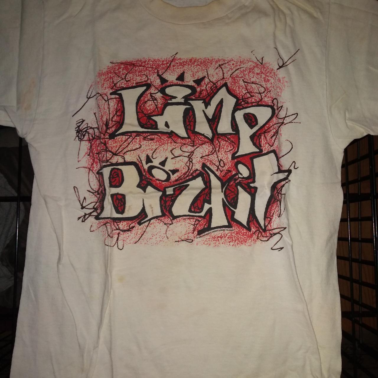 Vintage 90s Giant Limp Bizkit Three Dollar Bill on sale Ya'll White T-Shirt sz L