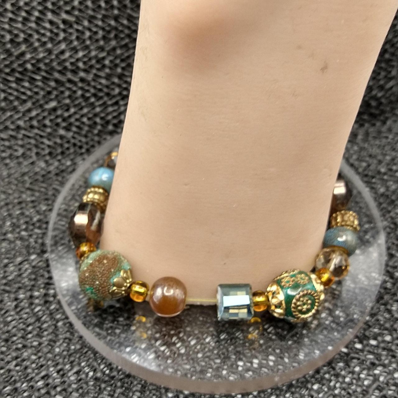Source Unknown Women's Bracelet - Brown/Multi – V… - image 3