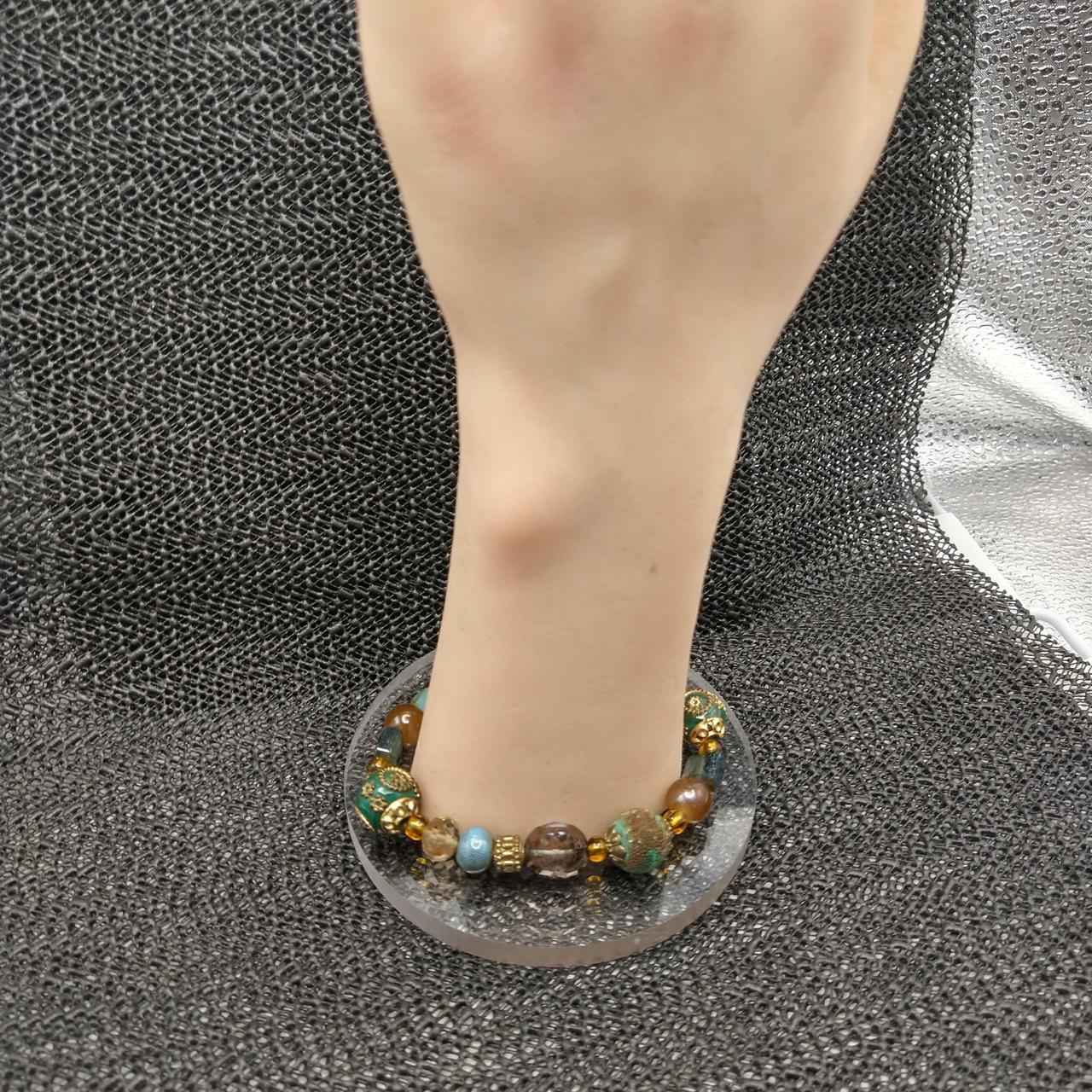 Source Unknown Women's Bracelet - Brown/Multi – V… - image 1