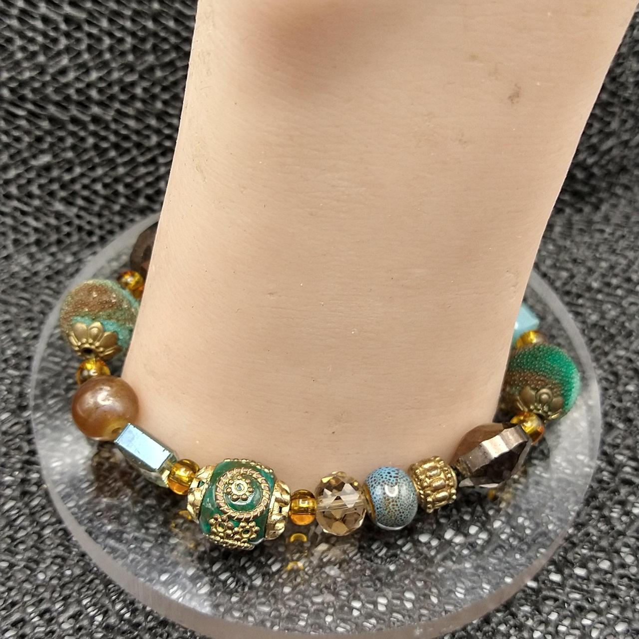 Source Unknown Women's Bracelet - Brown/Multi – V… - image 4