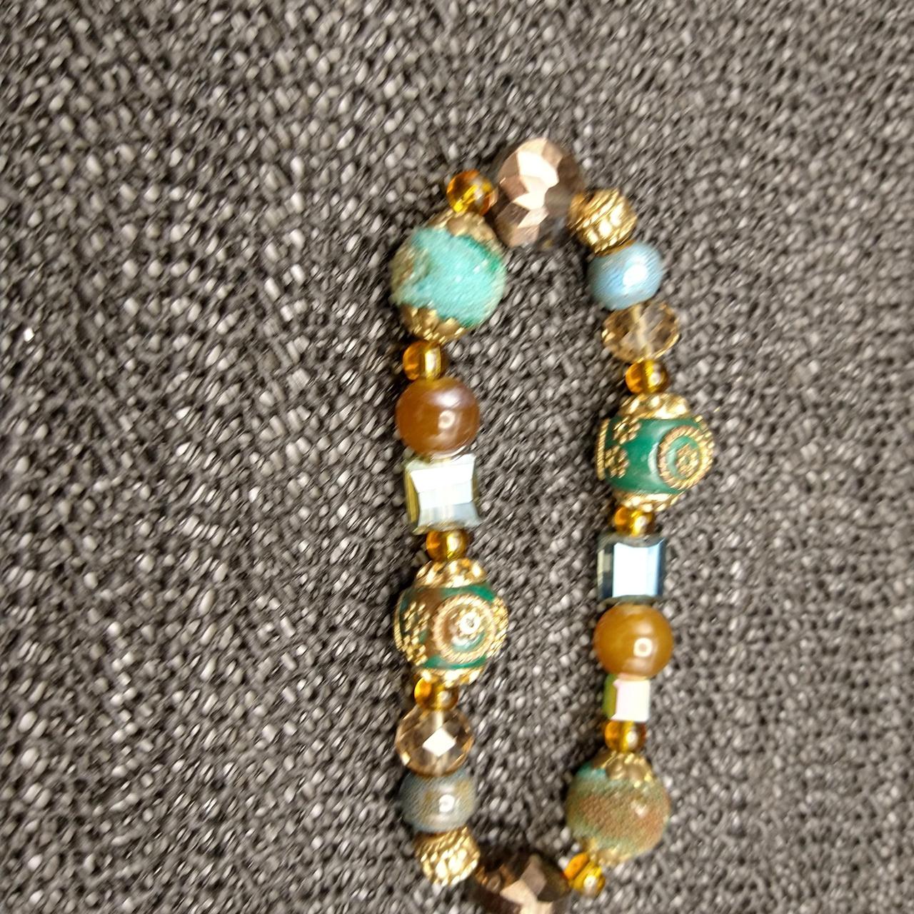 Source Unknown Women's Bracelet - Brown/Multi – V… - image 5