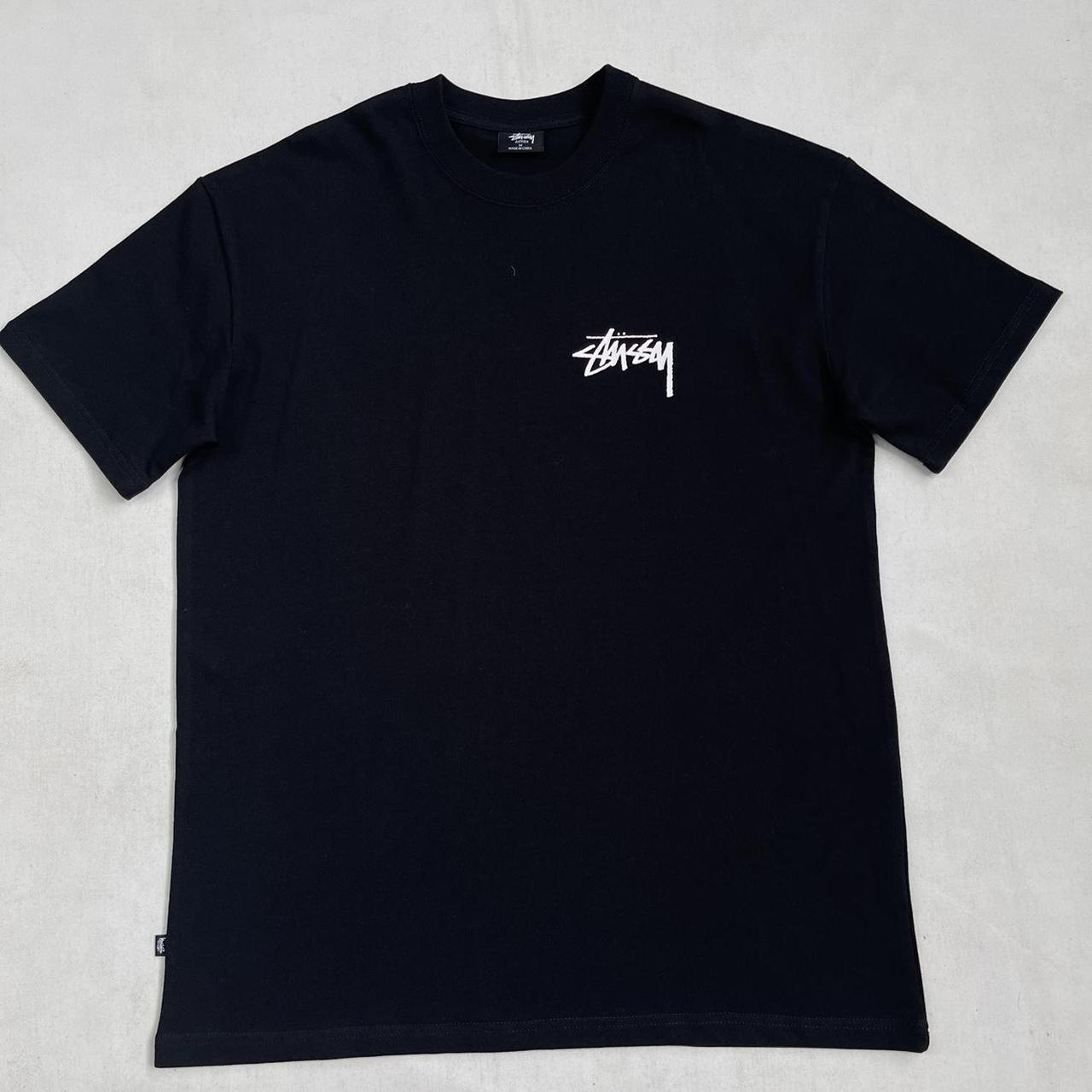 【関税込み】STUSSY T-shirt with print Stüssy - White Cheetah Stussy No. 4 T-Shirt | HBX - Globally