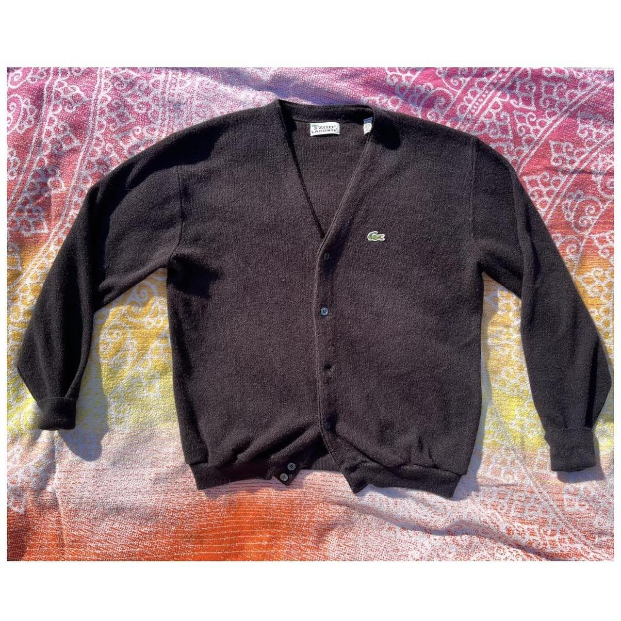 Lacoste cardigan-vintage - Depop