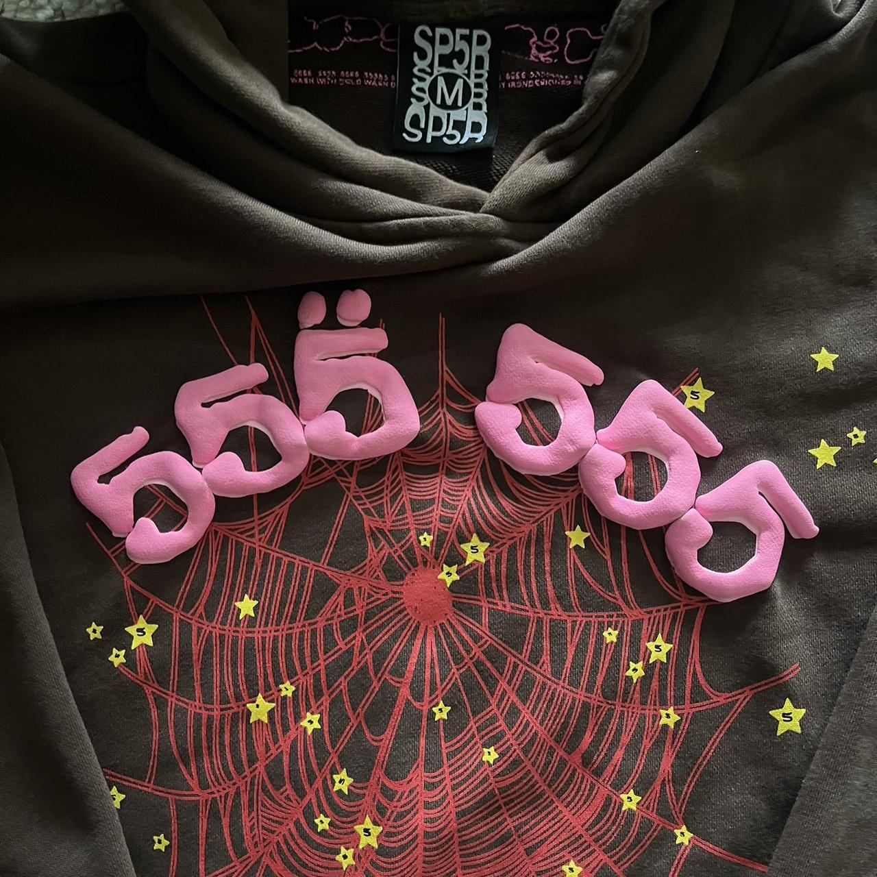 Spider worldwide 555 hoodie brown/ pink /red buy