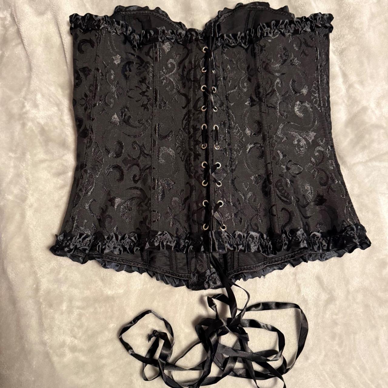 Source Unknown Women's Corset - Black - M – Black… - image 4