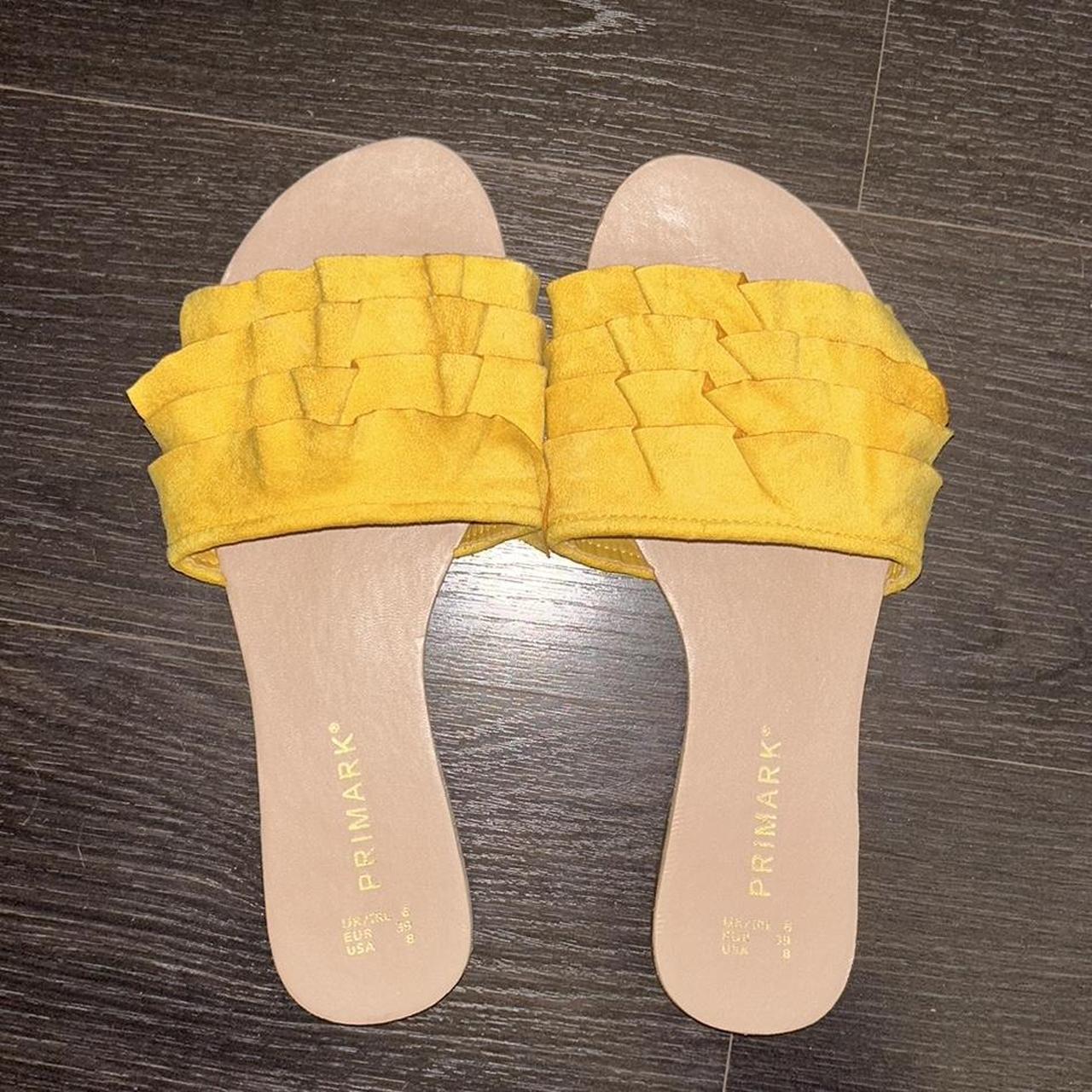 Primark hot sale yellow sandals